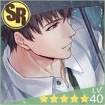 《戀與制作人》SR羈絆許墨雨中臂彎圖鑒