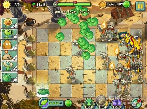 《植物大戰僵尸2 iOS破解版》游戲截圖4