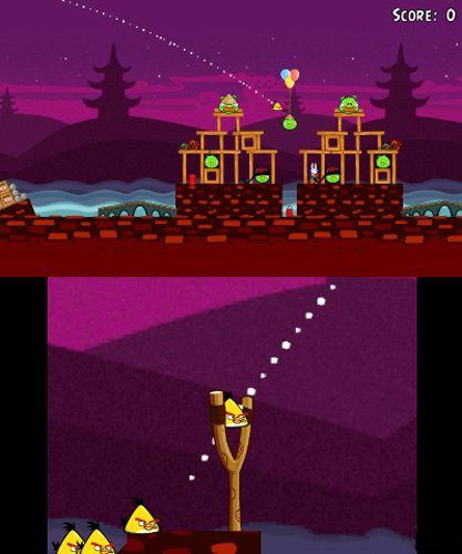 《憤怒的小鳥三部曲》游戲截圖